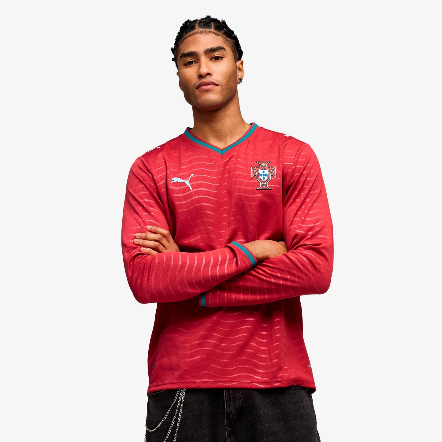 Camisola Principal Portugal  2026 - Manga Comprida