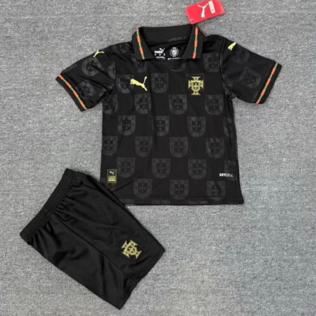 Kids Kit Portugal Fan Jersey Shirt 2026 World Cup