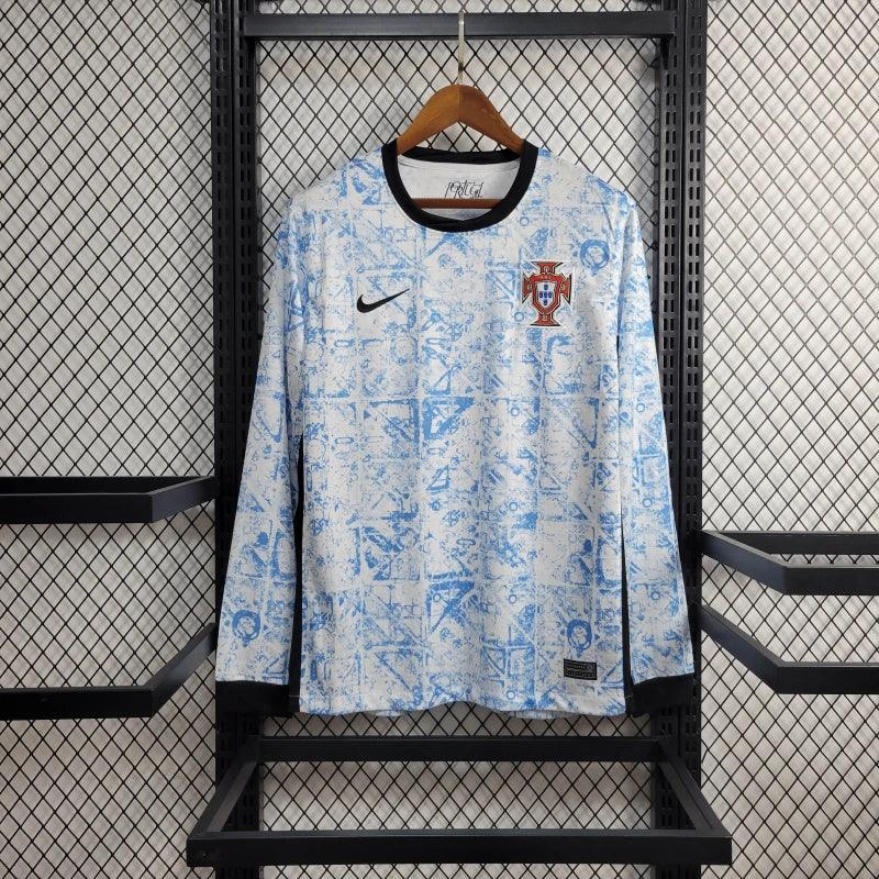 Camisola Manga Comprida Portugal Alternativa 2024/25 - ÚLTIMAS UNIDADES! 🇵🇹