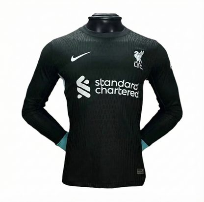 Liverpool Player Away Jersey 2024/2025 Long Sleeve
