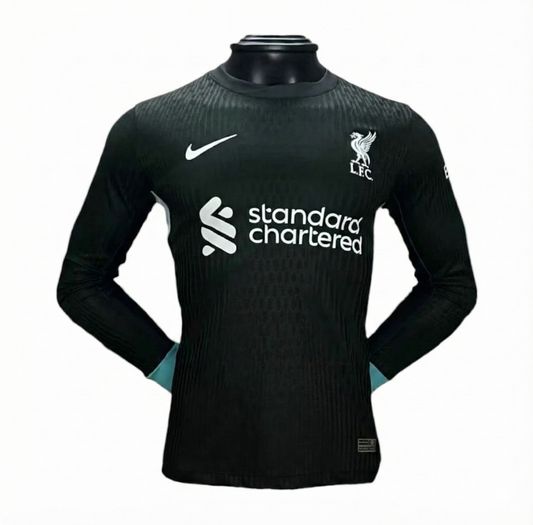 Liverpool Player Away Jersey 2024/2025 Long Sleeve