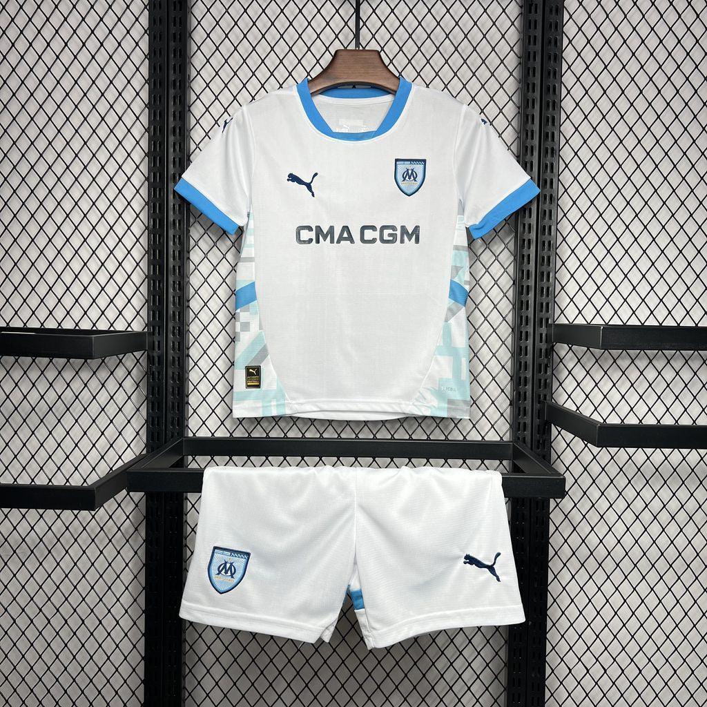 Conjunto Infantil Olympique de Marseille home 24/25