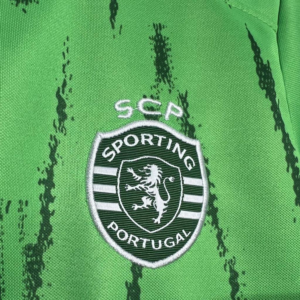 Conjunto Infantil Sporting third 24/25