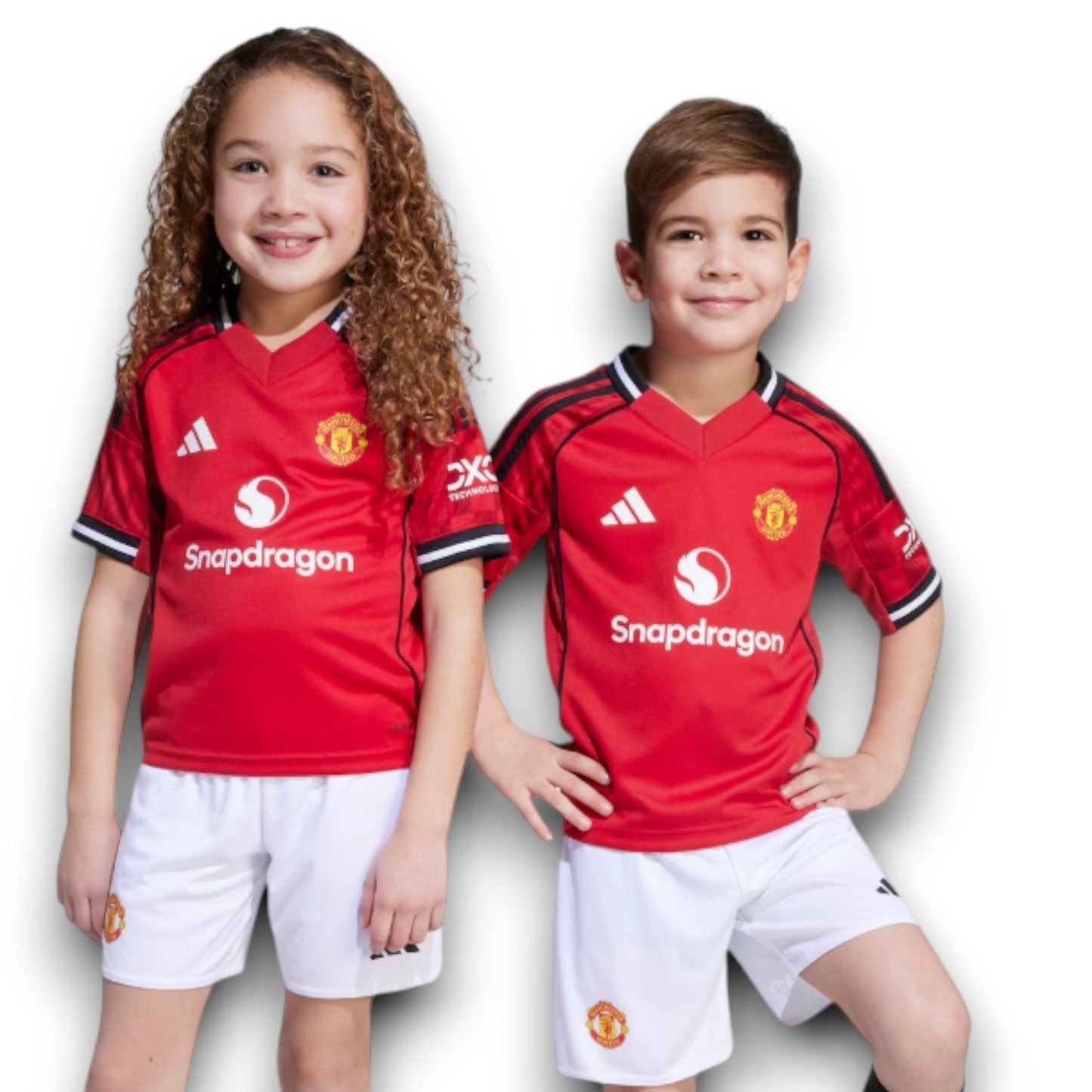 Kids Manchester United Home Kit 2025/26