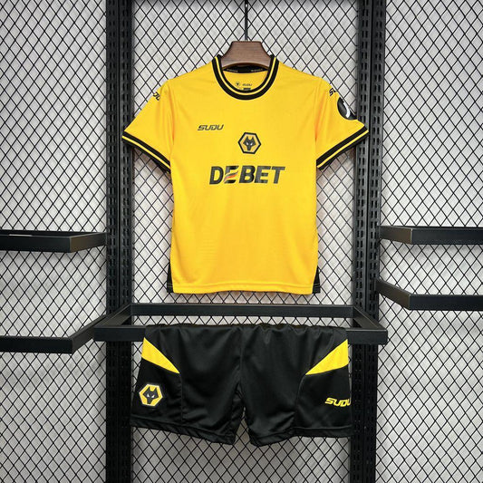 Conjunto Infantil Wolverhampton home 24/25