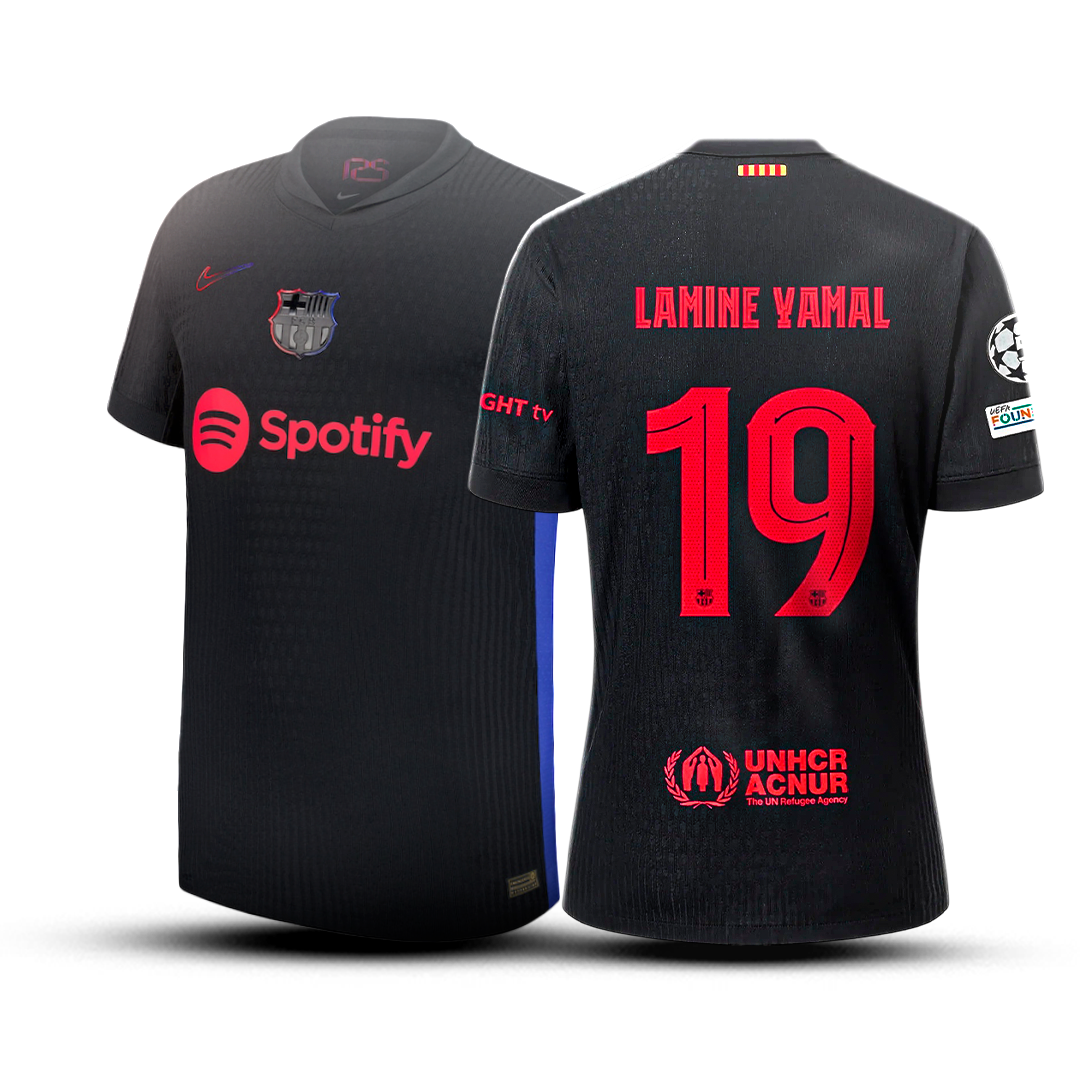 Barcelona Jersey - Away Kit + Patch Champions League 🎁