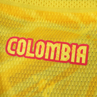 Colombia World Cup 2026 Jersey Player Version - Long Sleeve